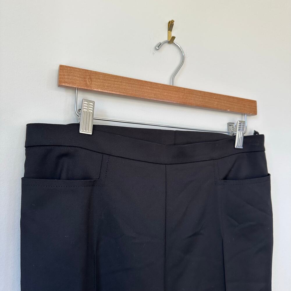 AKRIS Punto Franca Mid-Rise Cropped Pants Black 8 - Picture 6 of 10